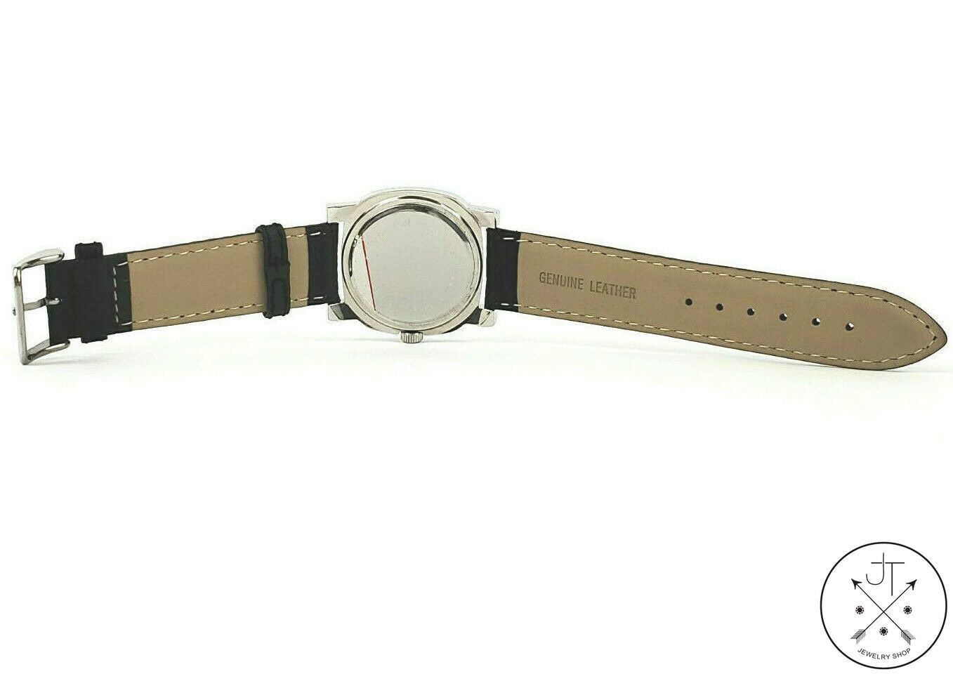 Vintage 1993 New Old Stock 40 mm 24/Seven Watch Japan Quartz Stainless Steel 8 Inch