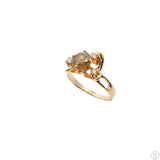 14k Yellow Gold Ring with 1 ctw Natural Diamonds Size 6.25