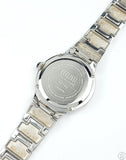 Ecclissi 36mm Sterling Silver Case and Bracelet Model 33782 Quartz Watch 7 Inch