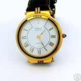 Vintage Yema Paris Ladies 32 mm Quartz Watch 7.75 Inch Runs