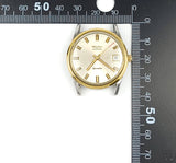1960s Wyler Lifeguard Incaflex Dynawind Date Gold Bezel 33 mm Watch