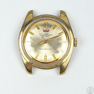 Vintage Waltham 23 Jewel Shock Resistant 35 mm Watch