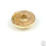 Vintage 14k Yellow Gold Pendant with .78 Carat Diamond Nugget Style