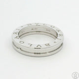 Estate Bvlgari 750 18k White Gold B-Zero 1 Band Size 6.75 Size 54