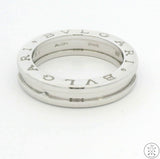 Estate Bvlgari 750 18k White Gold B-Zero 1 Band Size 6.75 Size 54