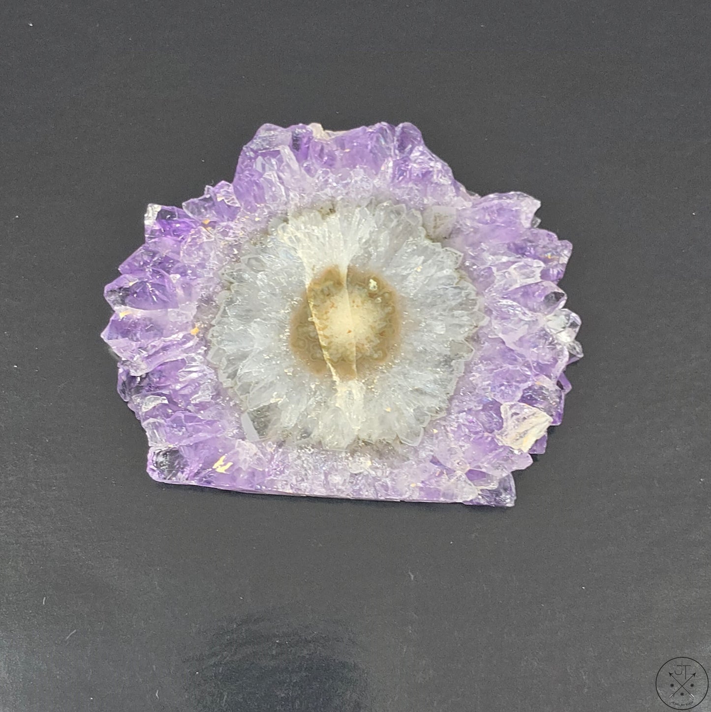 Amethyst Stalactite Slice Uruguay 19.58 grams