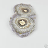 Amethyst Double Stalactite Slice Uruguay 41.65 grams Quartz