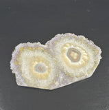 Amethyst Double Stalactite Slice Uruguay 41.65 grams Quartz