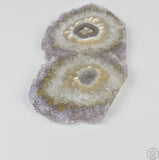 Amethyst Double Stalactite Slice Uruguay 41.65 grams Quartz