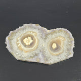 Amethyst Double Stalactite Slice Uruguay 41.65 grams Quartz