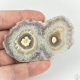 Amethyst Double Stalactite Slice Uruguay 41.65 grams Quartz