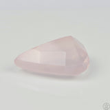 32 Carat Rose Quartz 26 x 18 Pear Natural Gemstone