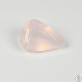 32 Carat Rose Quartz 26 x 18 Pear Natural Gemstone