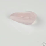 32 Carat Rose Quartz 26 x 18 Pear Natural Gemstone