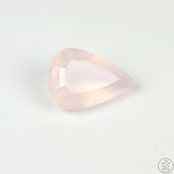 32 Carat Rose Quartz 26 x 18 Pear Natural Gemstone