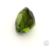 2.22 Carat Natural Green Tourmaline 7.8 mm Round Faceted Gemstone Certified