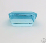 14.53 Carat Natural Aquamarine 16.5 x 13.5 Emerald cut Faceted Loose Gemstone Certified