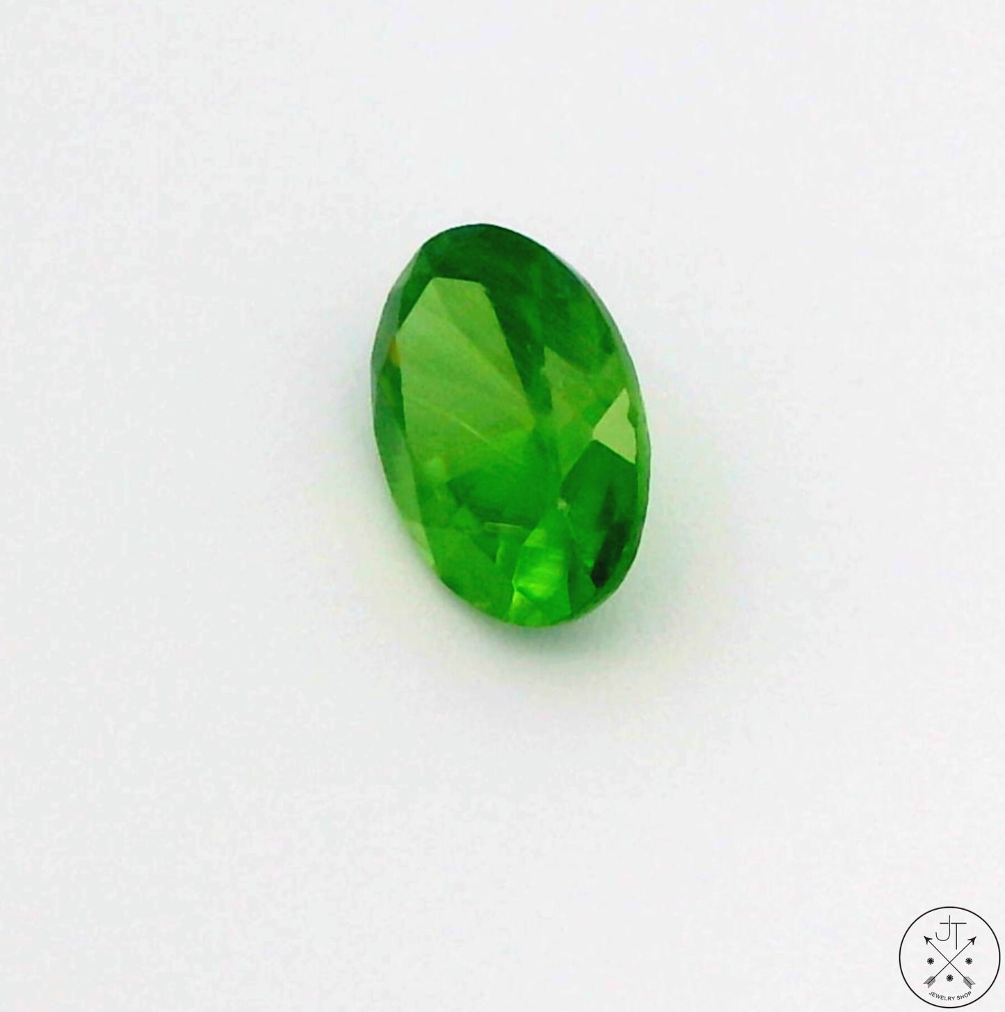 .56 Carat Natural Demantoid Garnet 6 x 4 Oval Faceted Loose Gemstone Certified