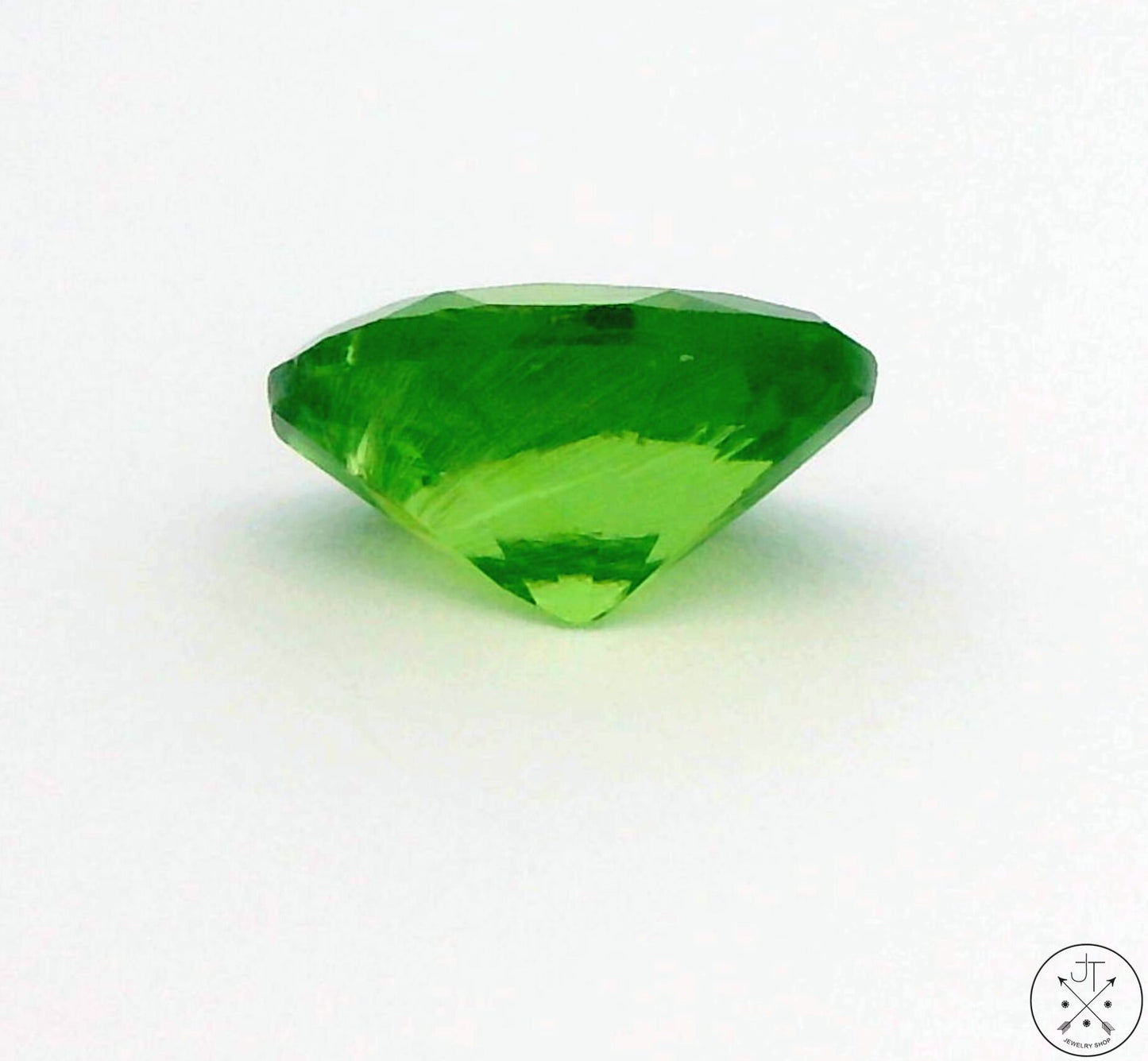 .56 Carat Natural Demantoid Garnet 6 x 4 Oval Faceted Loose Gemstone Certified