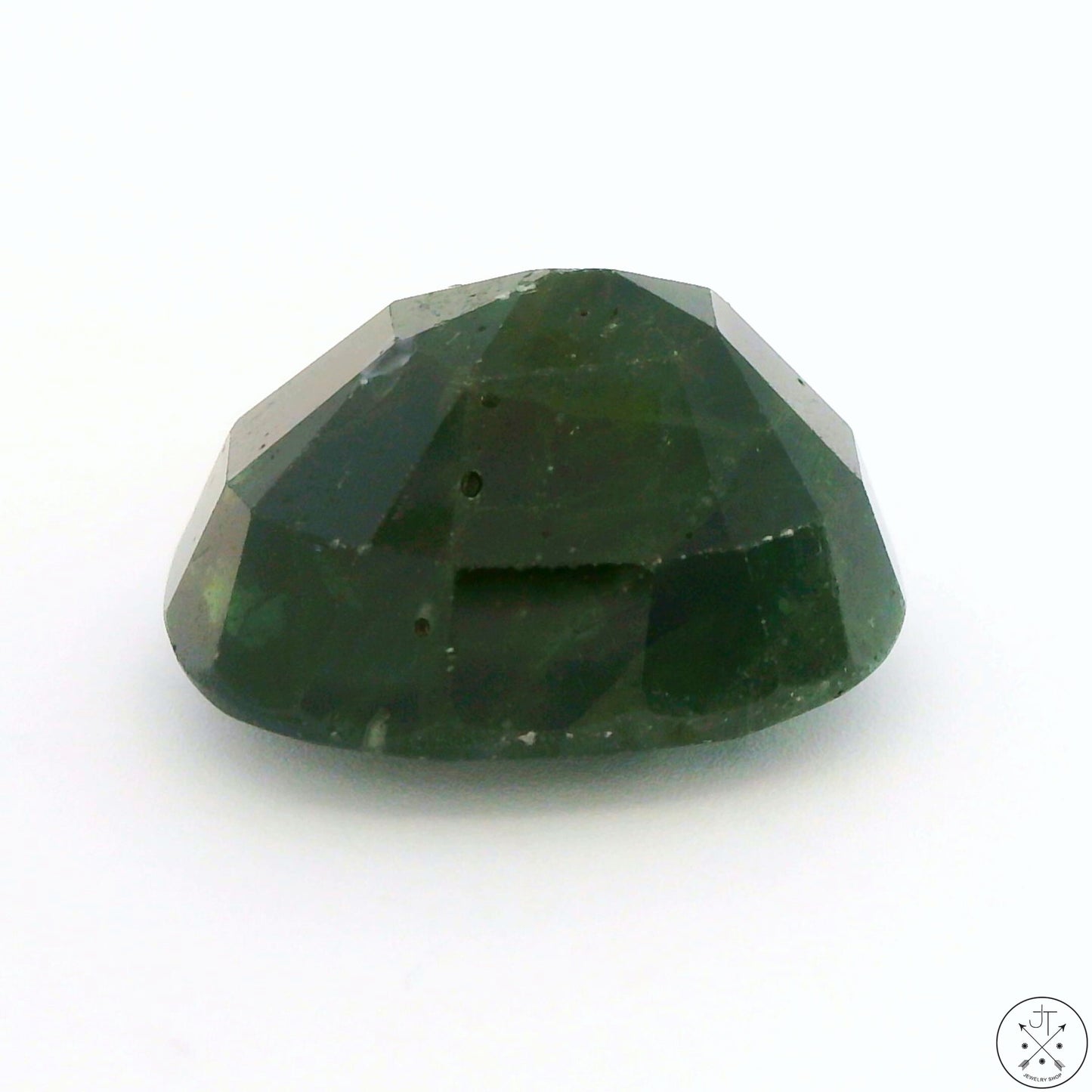 16 Carat Natural Green Sapphire 15 x 11 mm Oval Faceted Gemstone Certified Loose
