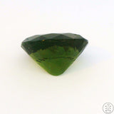 4 Carat Natural Moldavite 12 x 10 mm Oval Faceted Gemstone Certified