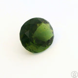 4 Carat Natural Moldavite 12 x 10 mm Oval Faceted Gemstone Certified