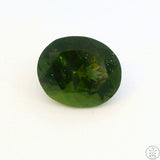 4 Carat Natural Moldavite 12 x 10 mm Oval Faceted Gemstone Certified