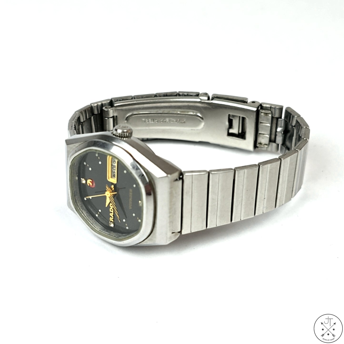 Vintage Rado 25 mm Voyager Day Date with Miyota Quartz Watch