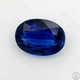 1.14 Carat Natural Blue Kyanite 7x5 mm Oval Faceted Gemstone Certified