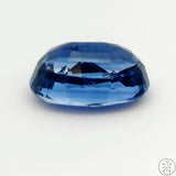 1.14 Carat Natural Blue Kyanite 7x5 mm Oval Faceted Gemstone Certified