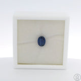 1.14 Carat Natural Blue Kyanite 7x5 mm Oval Faceted Gemstone Certified