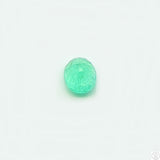 1.26 carat Natural Colombian Emerald 8x6 mm Oval Faceted Gemstones