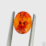 2.5 carat Natural Brazilian Citrine 10x8 mm Oval Faceted Gemstones