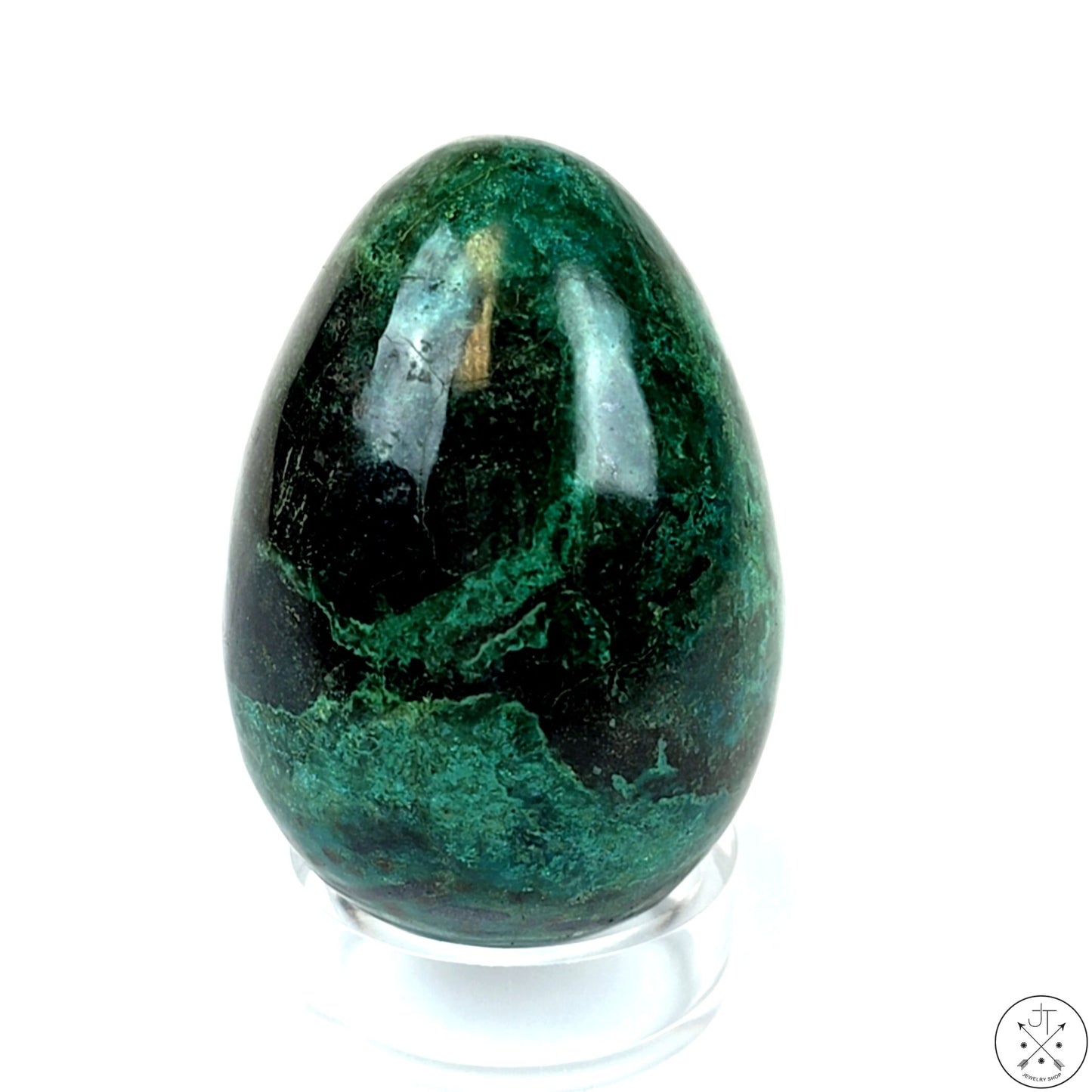 New Chrysocolla Egg 2 Inch 130g Display Specimen