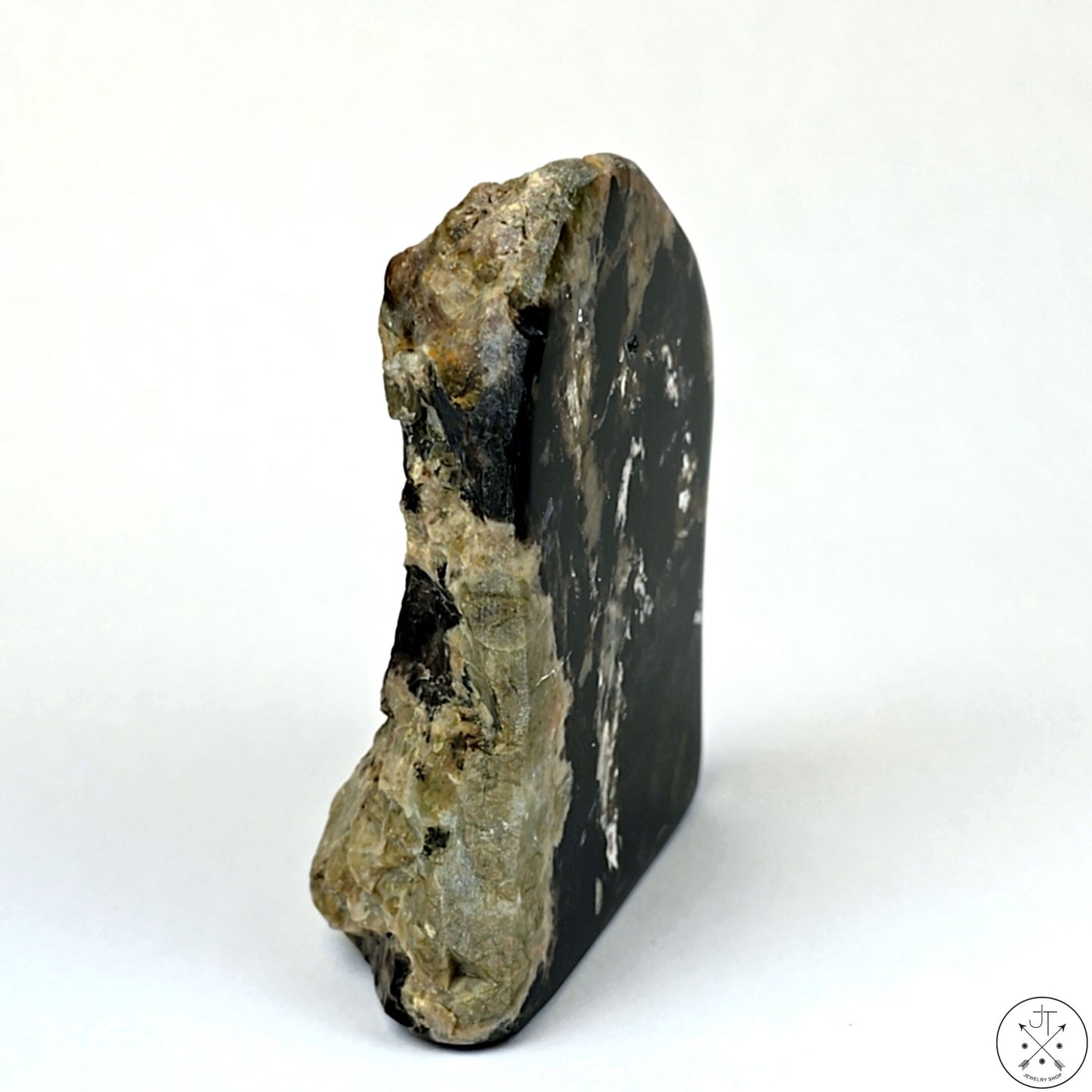 New Free-Standing Turkish Colla Petrified Wood Specimen 3 Inch 143g Display