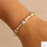 Vintage 14k Yellow Gold 7 Inch Link Bracelet Turkey