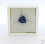 1.95 Carat Natural Iolite 9 mm Trillion Cut Faceted Gemstone