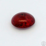 2.40 Carat Natural Ruby 8 x7 mm Cabochon Gemstone Heated