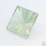 10.08 Carat Natural Aquamarine 14 x 14 Custom Square Cut Faceted Gemstone AA