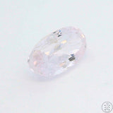 8.02 Carat Natural Kunzite 15.4 x 8.5 mm Oval Faceted Gemstone