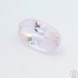 8.02 Carat Natural Kunzite 15.4 x 8.5 mm Oval Faceted Gemstone