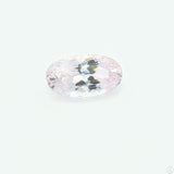 8.02 Carat Natural Kunzite 15.4 x 8.5 mm Oval Faceted Gemstone Loose Pink