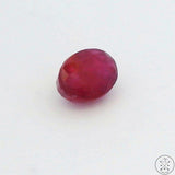 1.40 Carat 7 x 5 mm Natural Ruby Oval Faceted Gemstone Sri Lanka