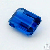 1.34 Carat Natural Blue Kyanite 7x5 mm Emerald Faceted Gemstone