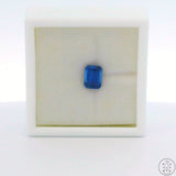 1.34 Carat Natural Blue Kyanite 7x5 mm Emerald Faceted Gemstone