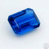 1.34 Carat Natural Blue Kyanite 7x5 mm Emerald Faceted Gemstone