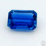 1.34 Carat Natural Blue Kyanite 7x5 mm Emerald Faceted Gemstone