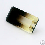 18.44 Carat Bi-Color Smoky Quartz 24 x 12 mm Emerald Cut Natural Gemstone