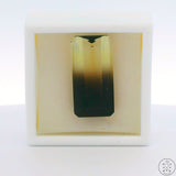 18.44 Carat Bi-Color Smoky Quartz 24 x 12 mm Emerald Cut Natural Gemstone