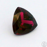 3.94 Carat Natural Rhodolite Garnet 10 mm Trillion Faceted Gemstone